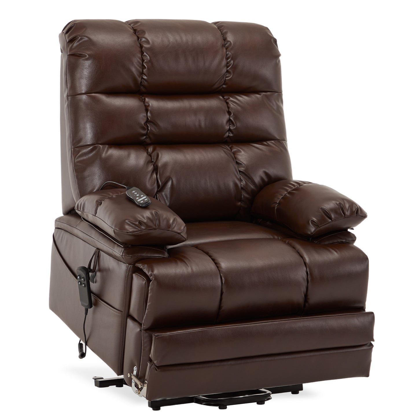 Big And Tall Recliners With 400-lb Weight Capacity and Heating Massage