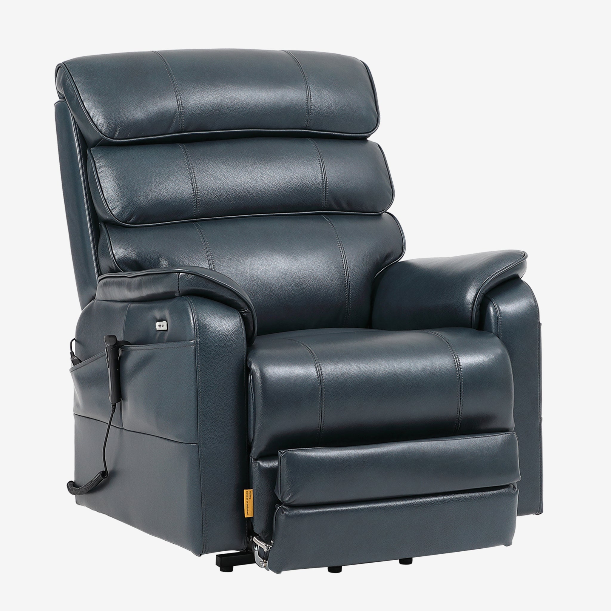 Recliner Chair For Tall Person, Extended Footrest, Lay Flat, Dual Motor