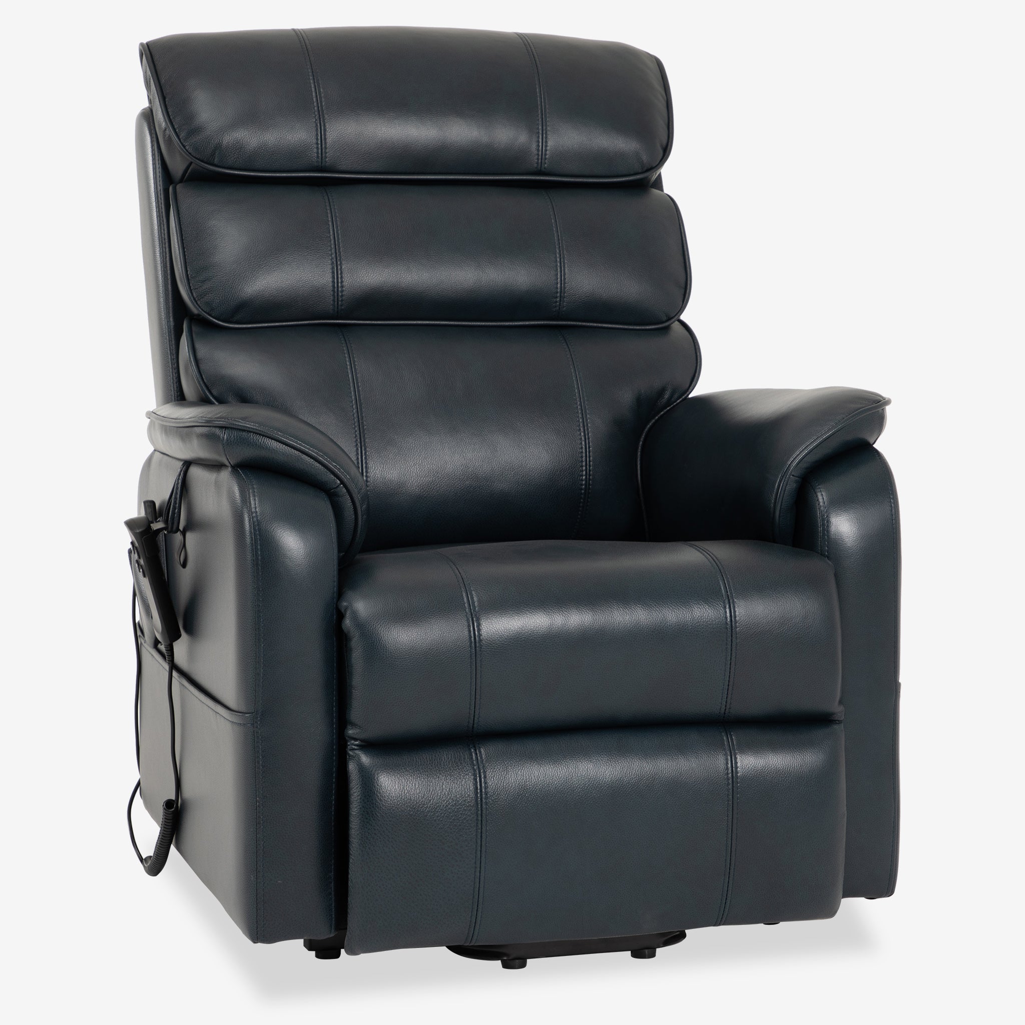 Lay Flat Recliner With Heat And Massage Power Lift Assist
