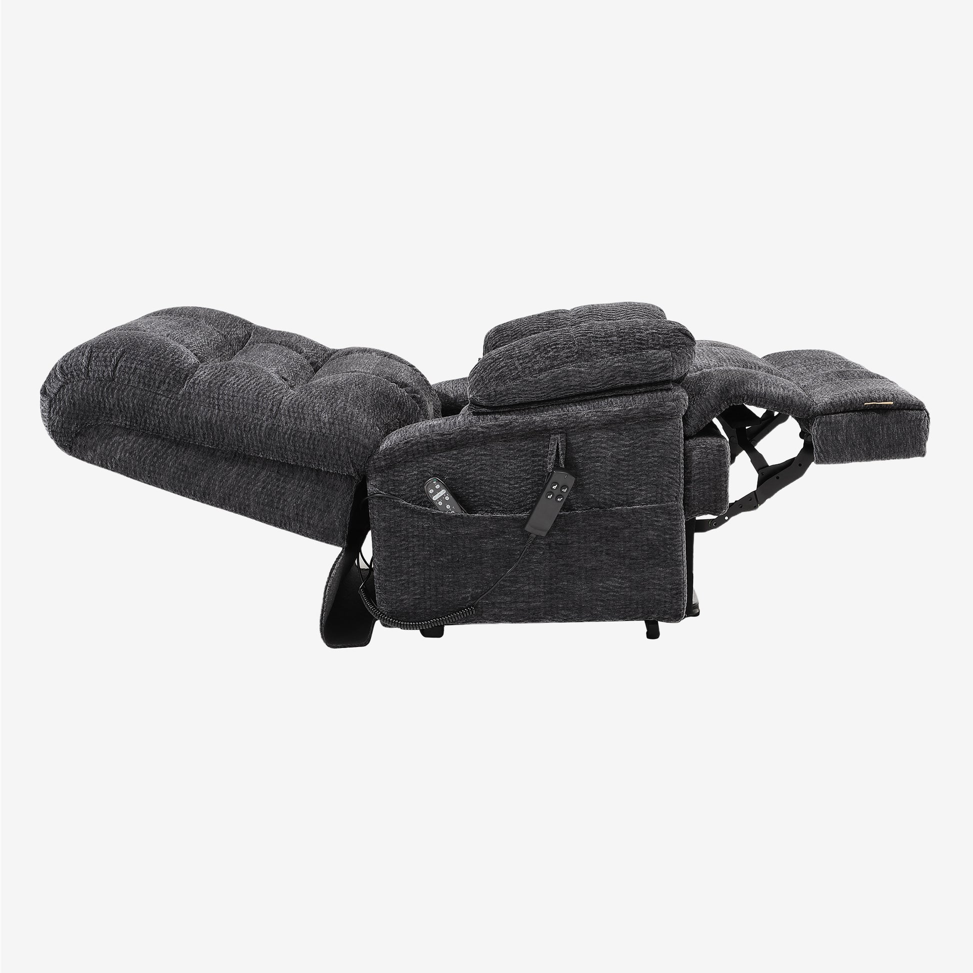 Big And Tall Power Lift Recliners 500 Lbs - Extra Wide 30.5", Lay Flat