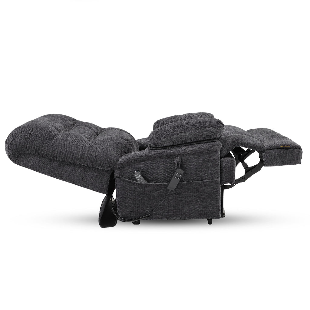Big And Tall Power Lift Recliners 500 Lbs - Extra Wide 30.5", Lay Flat