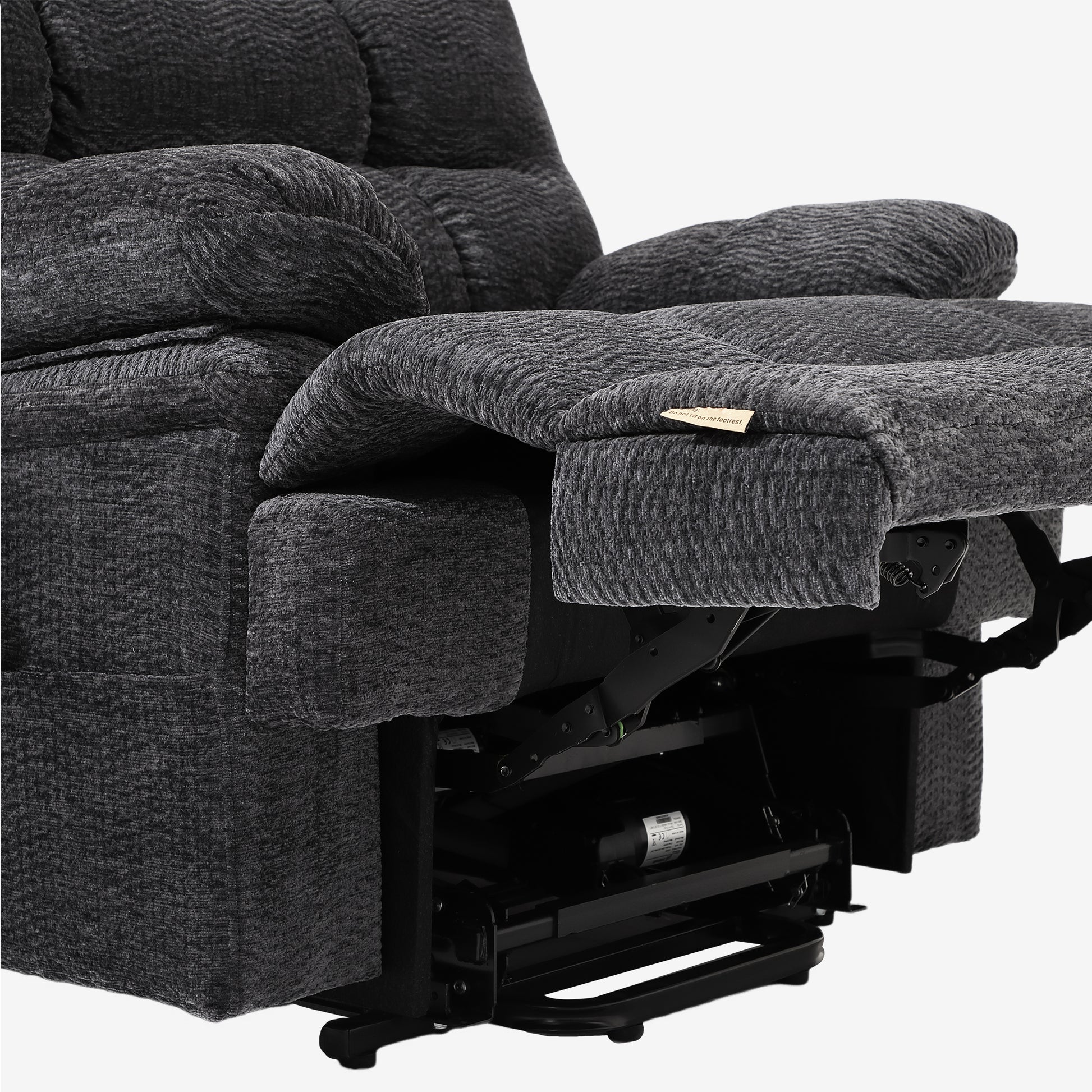 Big And Tall Power Lift Recliners 500 Lbs - Extra Wide 30.5", Lay Flat