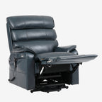 Recliner Chair For Tall Person, Extended Footrest, Lay Flat, Dual Motor