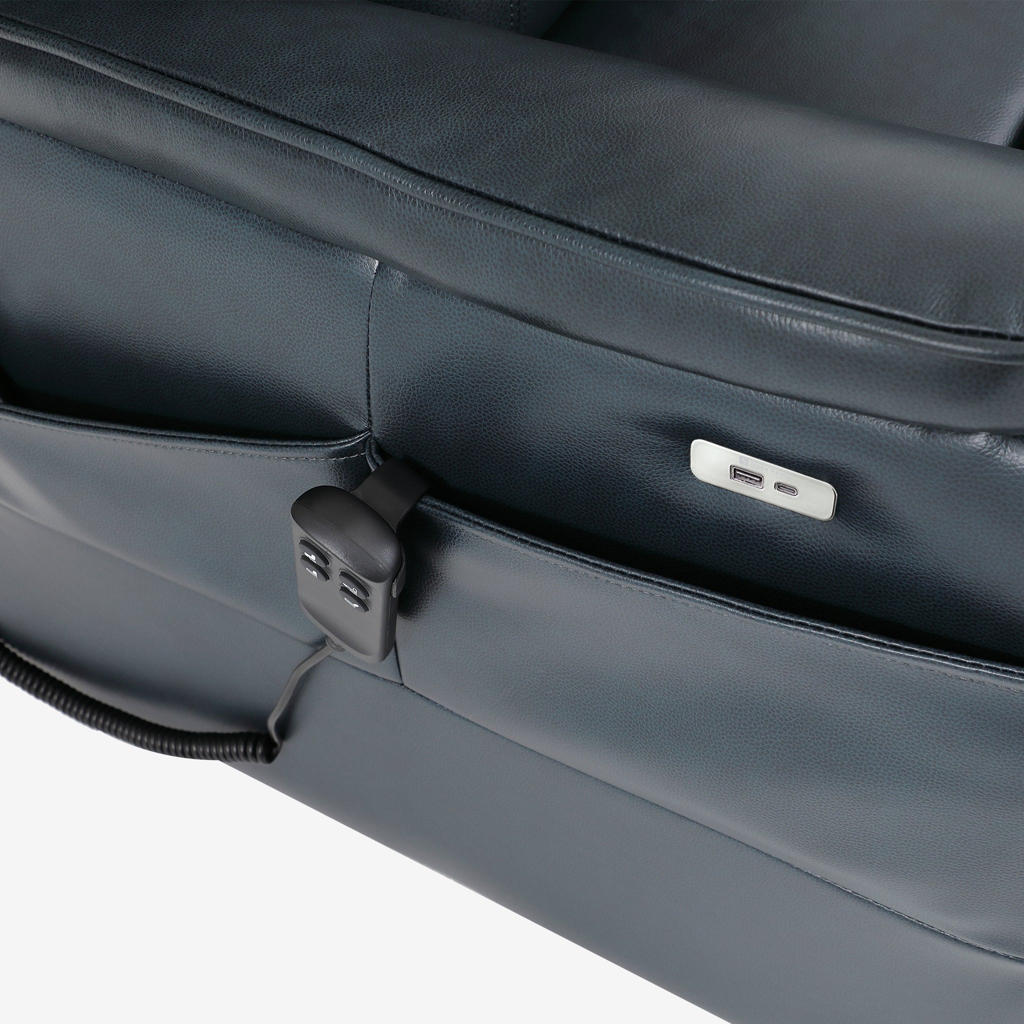 Recliner Chair For Tall Person, Extended Footrest, Lay Flat, Dual Motor