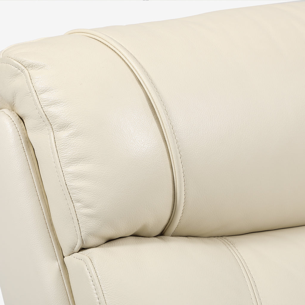 9221 Swivel Recliner Chair – 270° Rotation, Rocking, Top-Grain Leather, Ultra-Quiet Motor