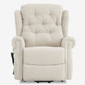 Lay Flat Lift Chair Recliner - Daul Motor, Heat & Massage