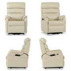 9188S Pro Small Power Lift Recliner – 300 lb, Triple Motor, All-in-One Remote, Lay Flat, Heat & Massage