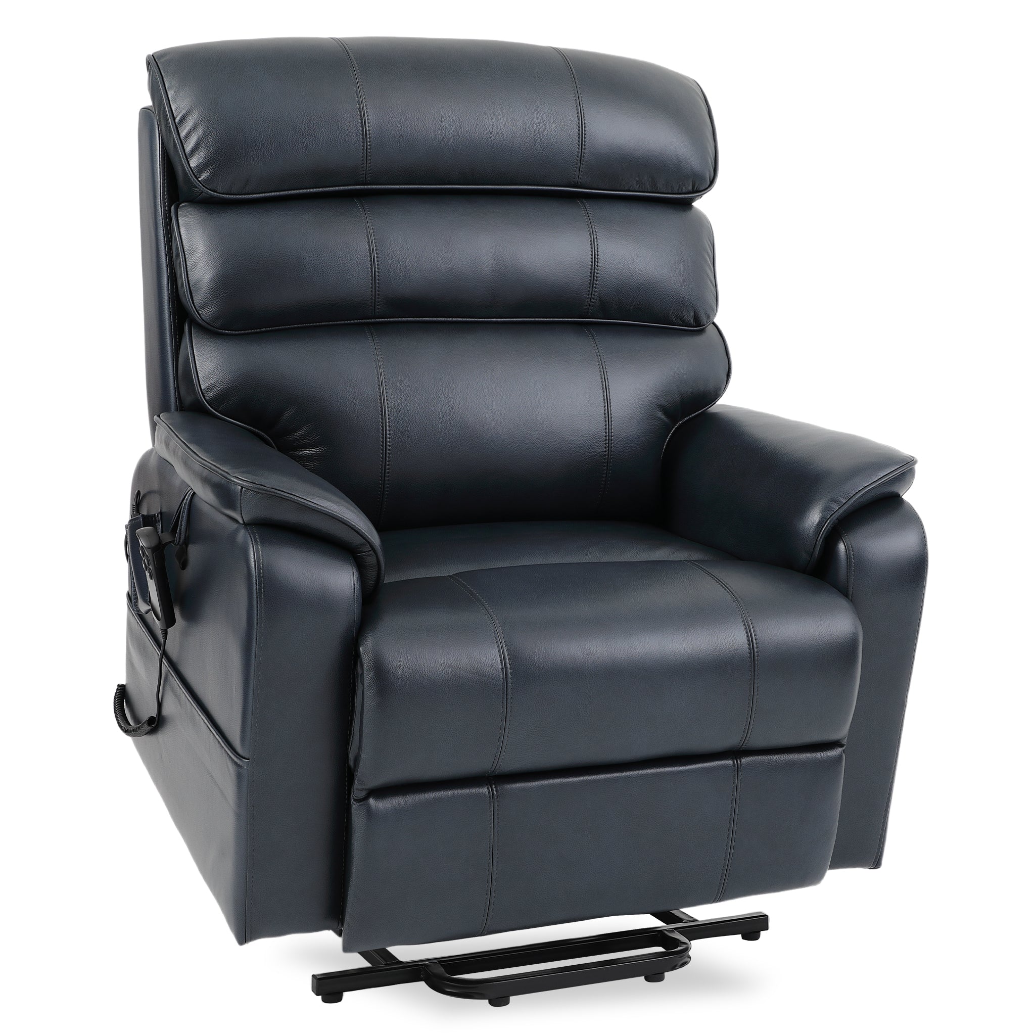 Extra Wide Recliner Lift Chair - 500 Lb, Triple Motor, Heat & Massage