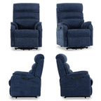 9188S Pro Small Power Lift Recliner – 300 lb, Triple Motor, All-in-One Remote, Lay Flat, Heat & Massage