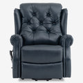 Dual Motor Real Leather Lift Chair with Infinite Position

