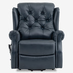 Dual Motor Real Leather Lift Chair with Infinite Position

