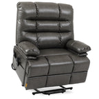 500 LB Capacity Lift Chair - Triple Motor, Extra Wide, Heat & Massage