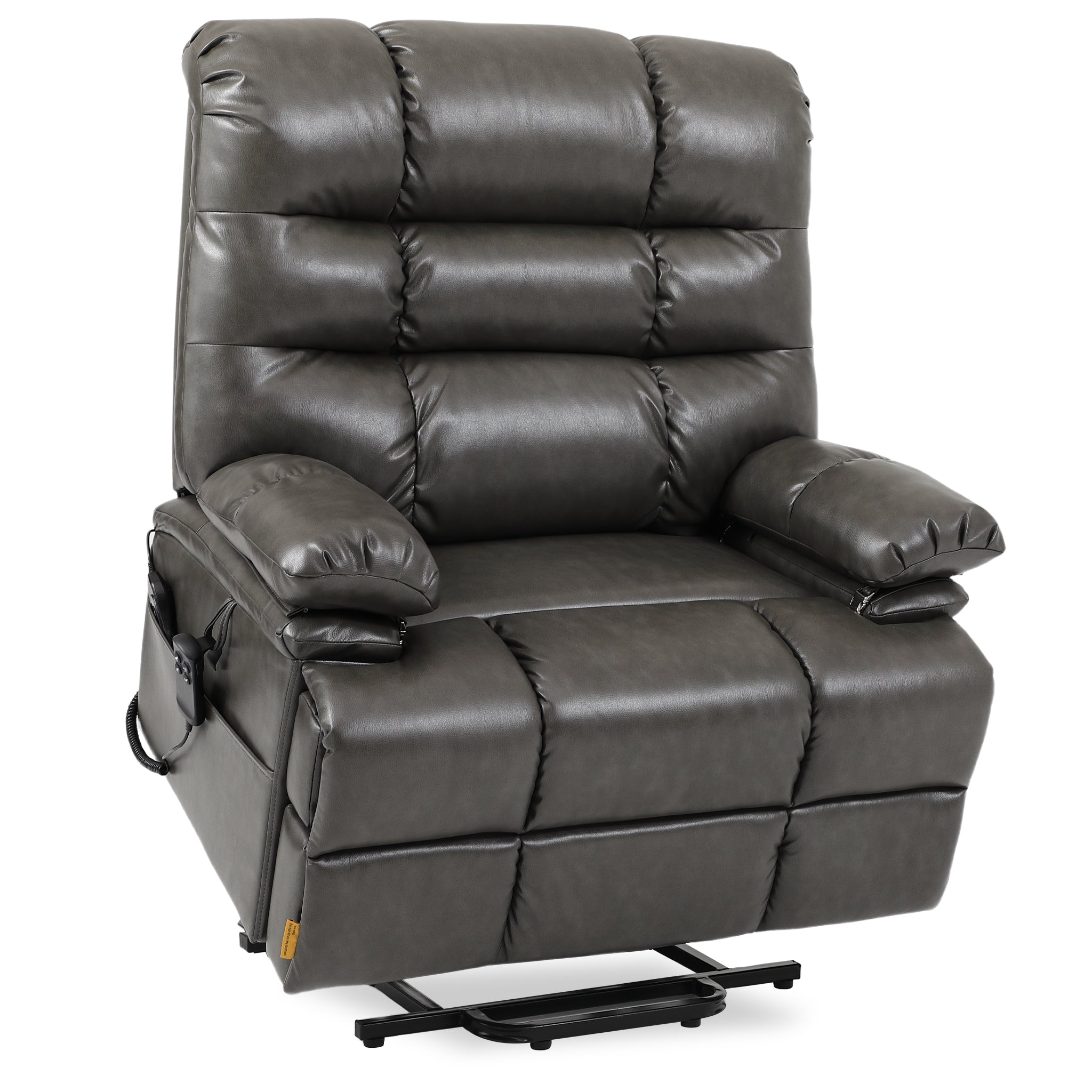 500 LB Capacity Lift Chair - Triple Motor, Extra Wide, Heat & Massage