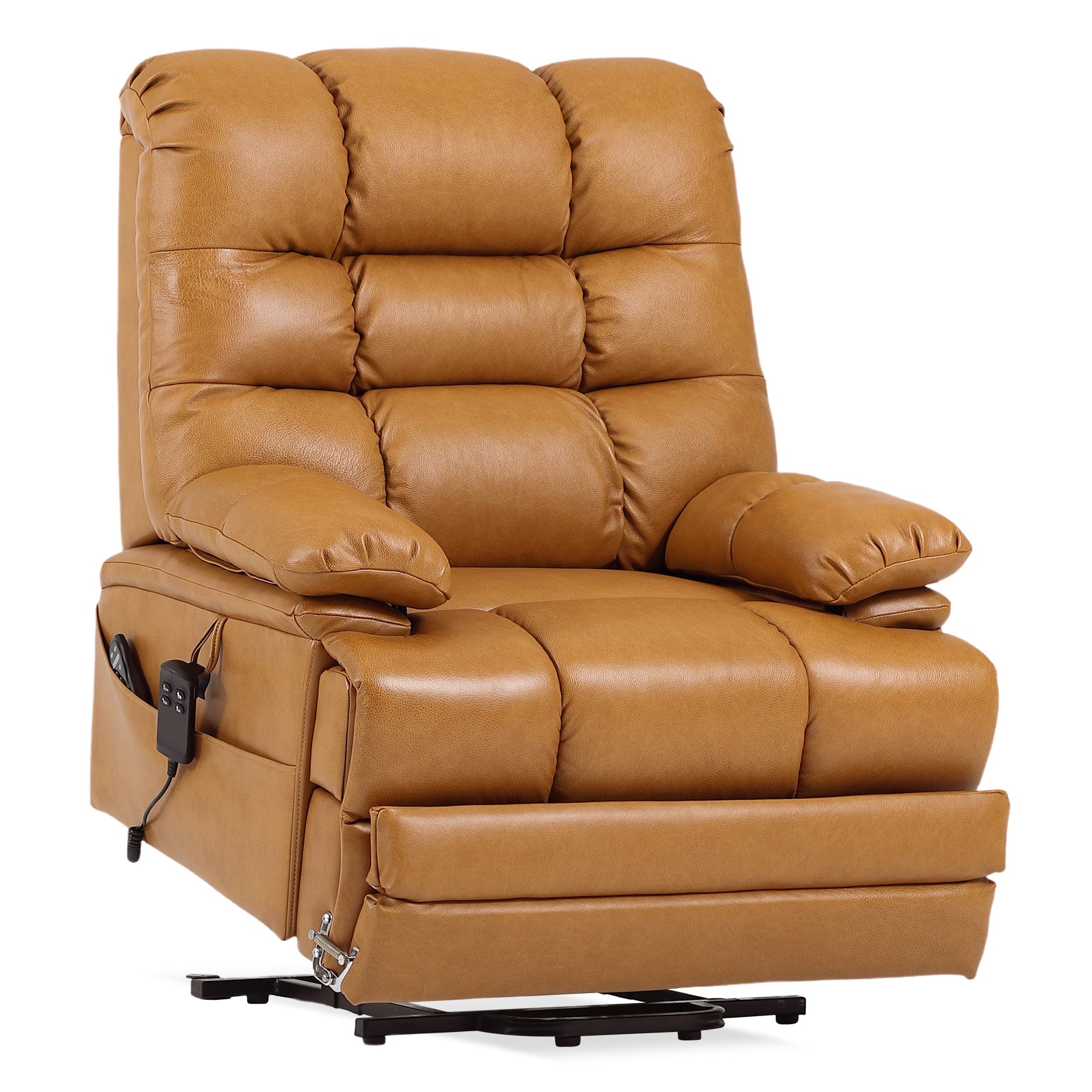 Lift Chair 500 Lb Capacity - Triple Motor, Extra Wide, Heat & Massage