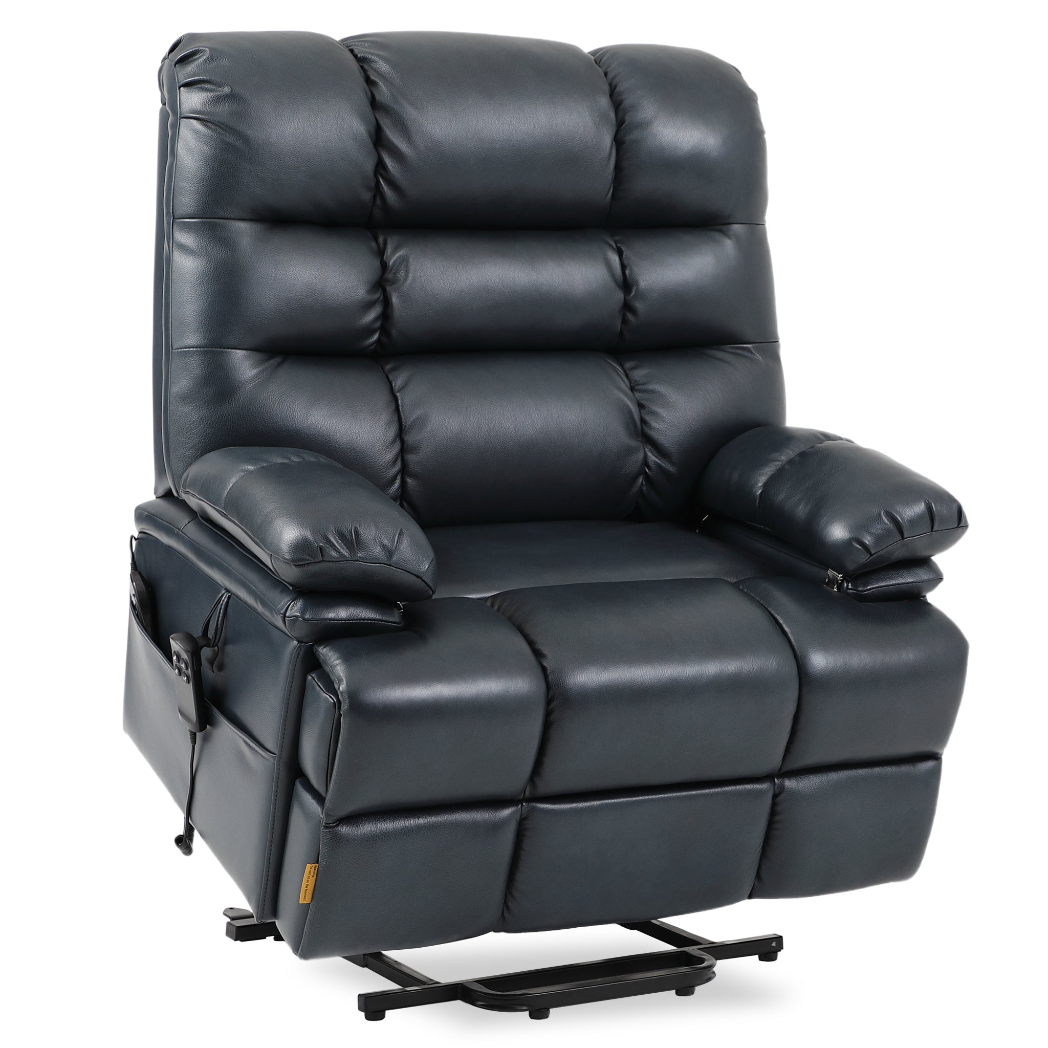 Power Lift Recliner 500 Lb Capacity - Triple Motor, Heat & Massage