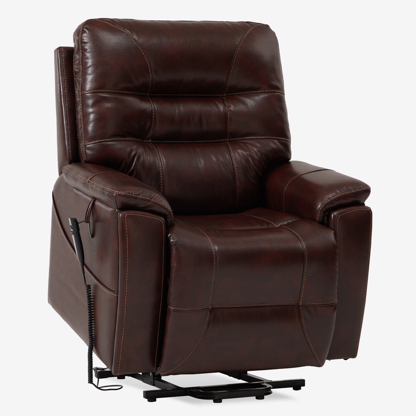 Extra Wide Heavy Duty Lift Chair With Cup Holder And Lay Flat