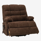 Big And Tall Recliners 500 Lbs - Extra Wide 30.5", Heat & Massage