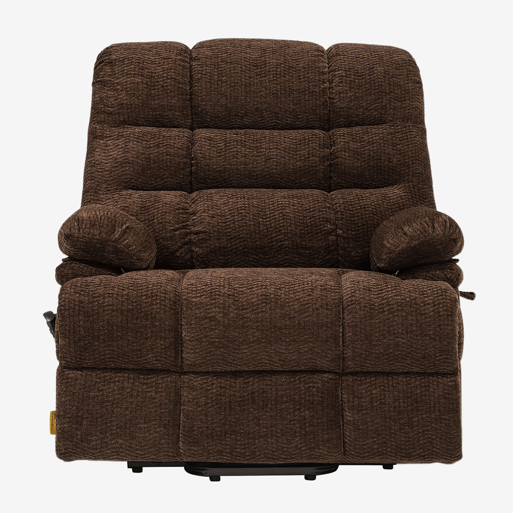 Big And Tall Recliners 500 Lbs - Extra Wide 30.5", Heat & Massage