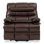 Extra Wide Heavy Duty Lift Chair - 500 LBS, 30.5" Seat, Heat Massage
