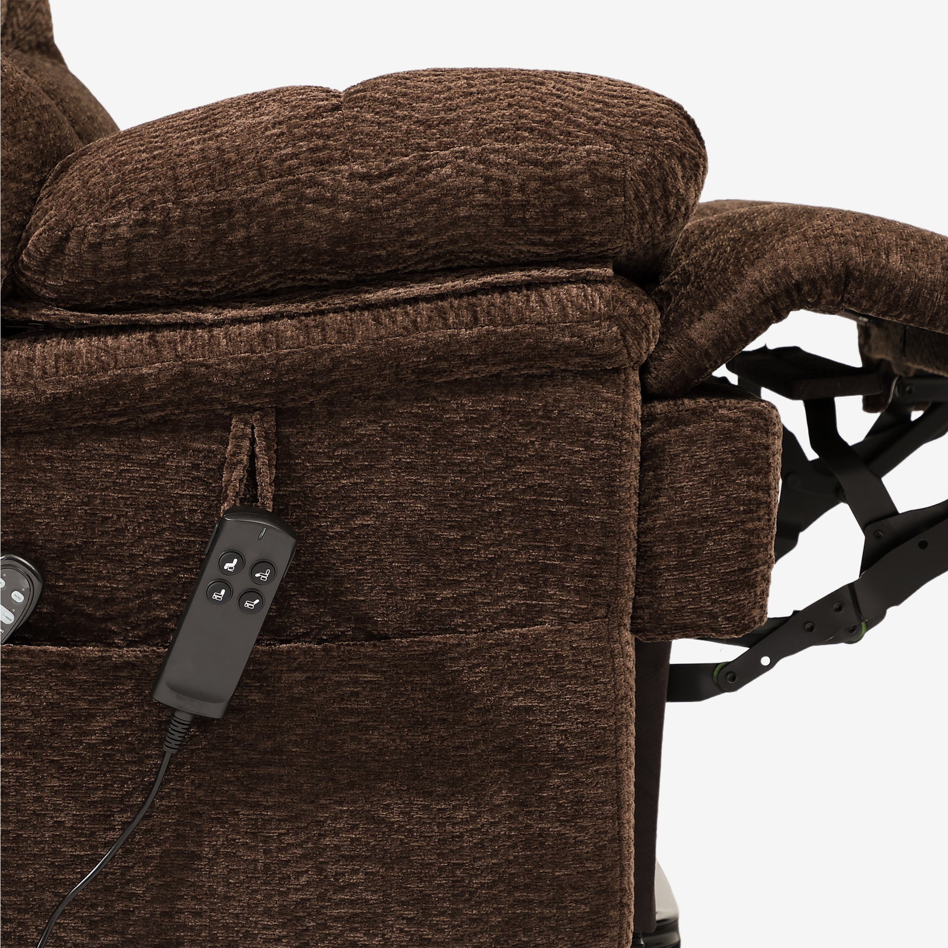 Big And Tall Recliners 500 Lbs - Extra Wide 30.5", Heat & Massage