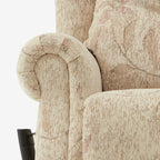 9199 Power Lift Recliner With Heat&Massage(Medium, Jacquard Chenille Beige Yellow)