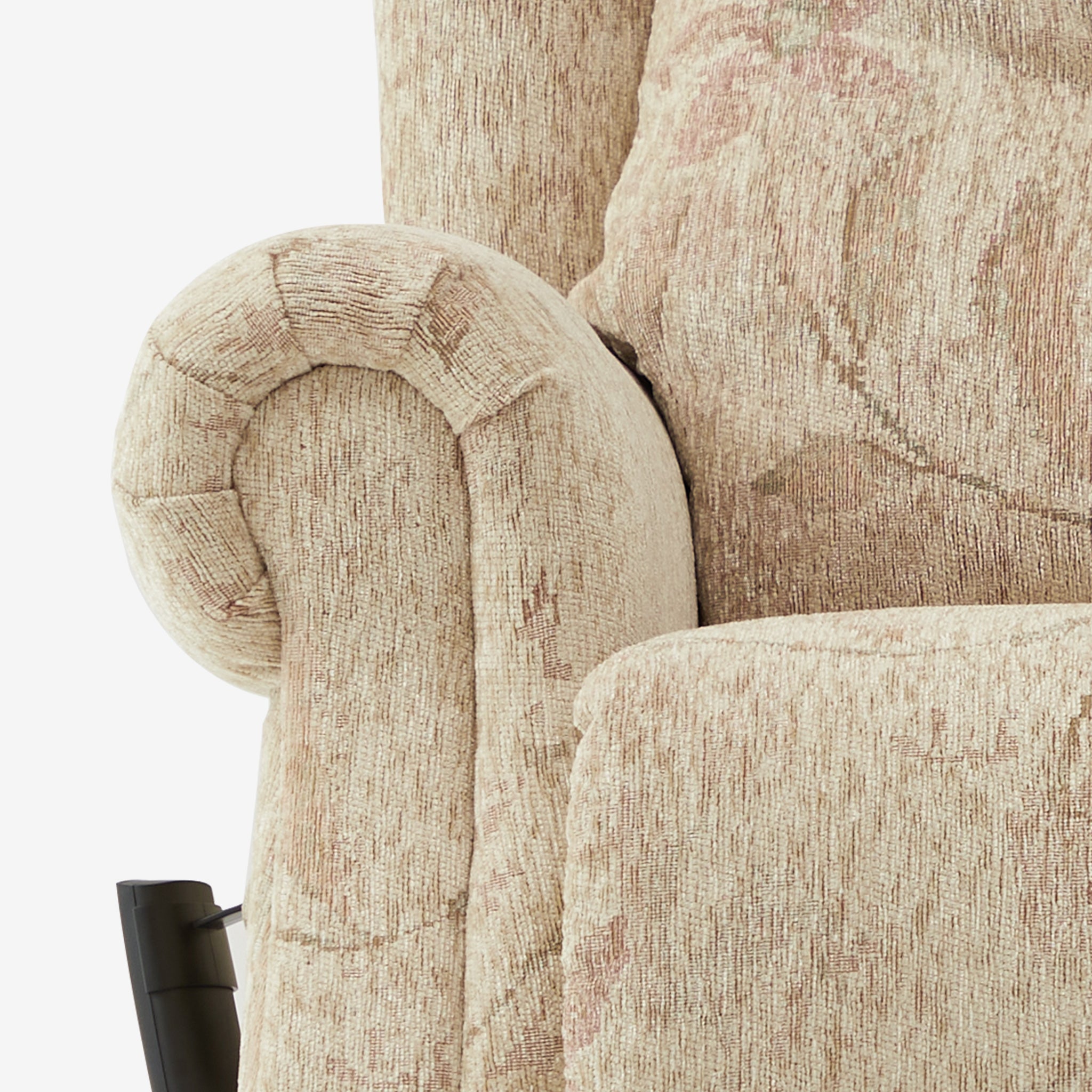 9199 Power Lift Recliner With Heat&Massage(Medium, Jacquard Chenille Beige Yellow)