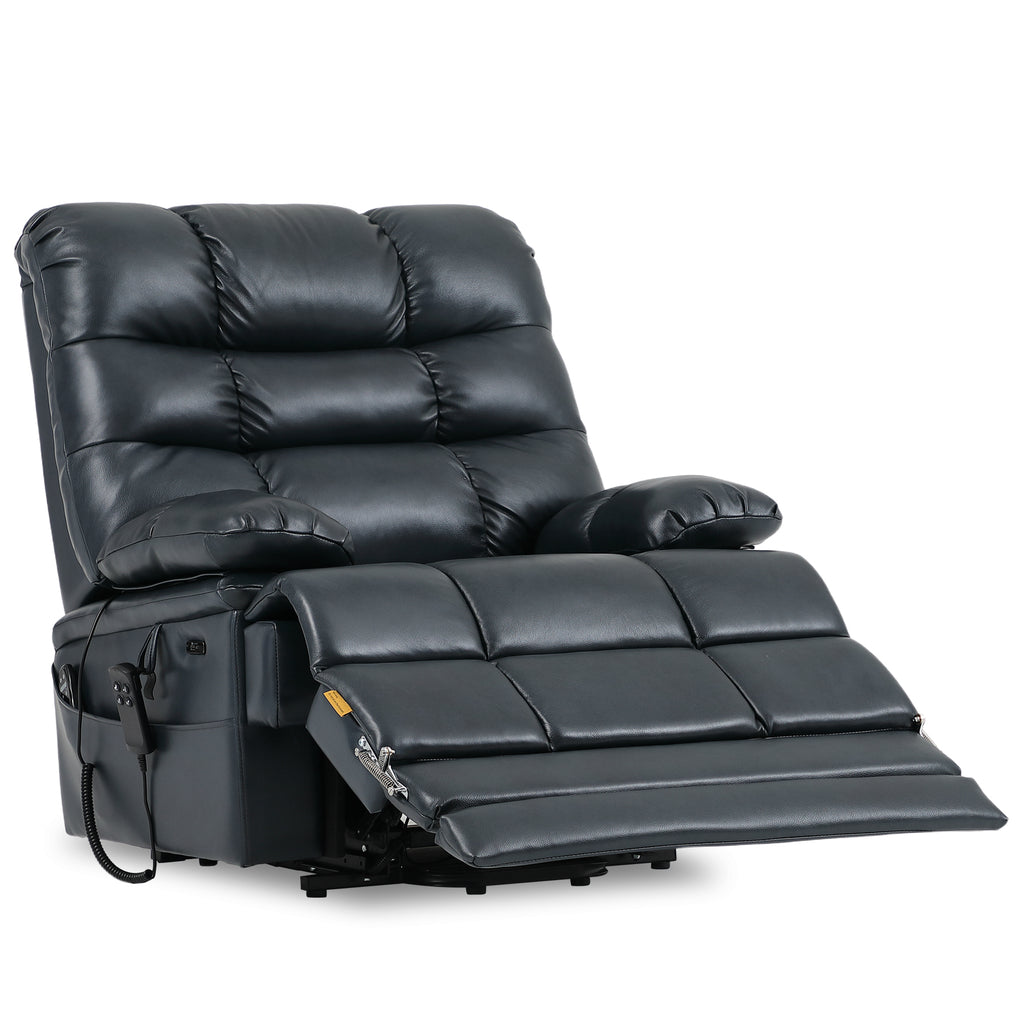 Power Lift Recliner 500 Lb Capacity - Triple Motor, Heat & Massage
