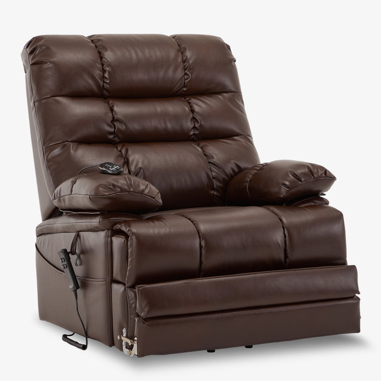 Big And Tall Recliners - 400Lb, Heat&Massage and Infinite Position ...