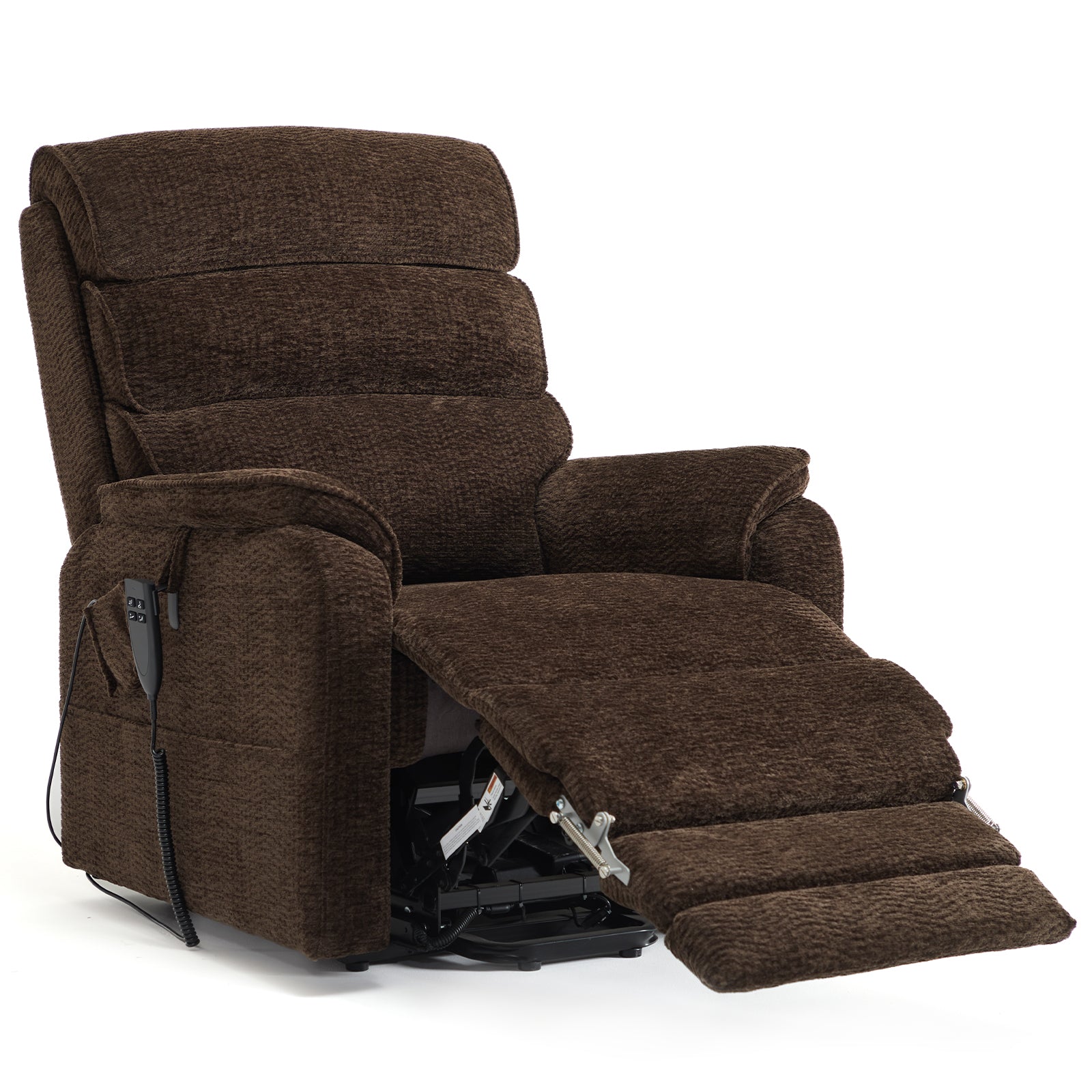 Lift Recliner For Tall Man With Extended Footrest and Heat & Massage