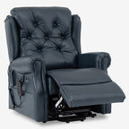 Dual Motor Real Leather Lift Chair with Infinite Position