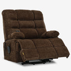9205 EW500 Extra-Wide Big Man Power Lift Recliner - Triple Motor, 500 LBS, Heat & Massage