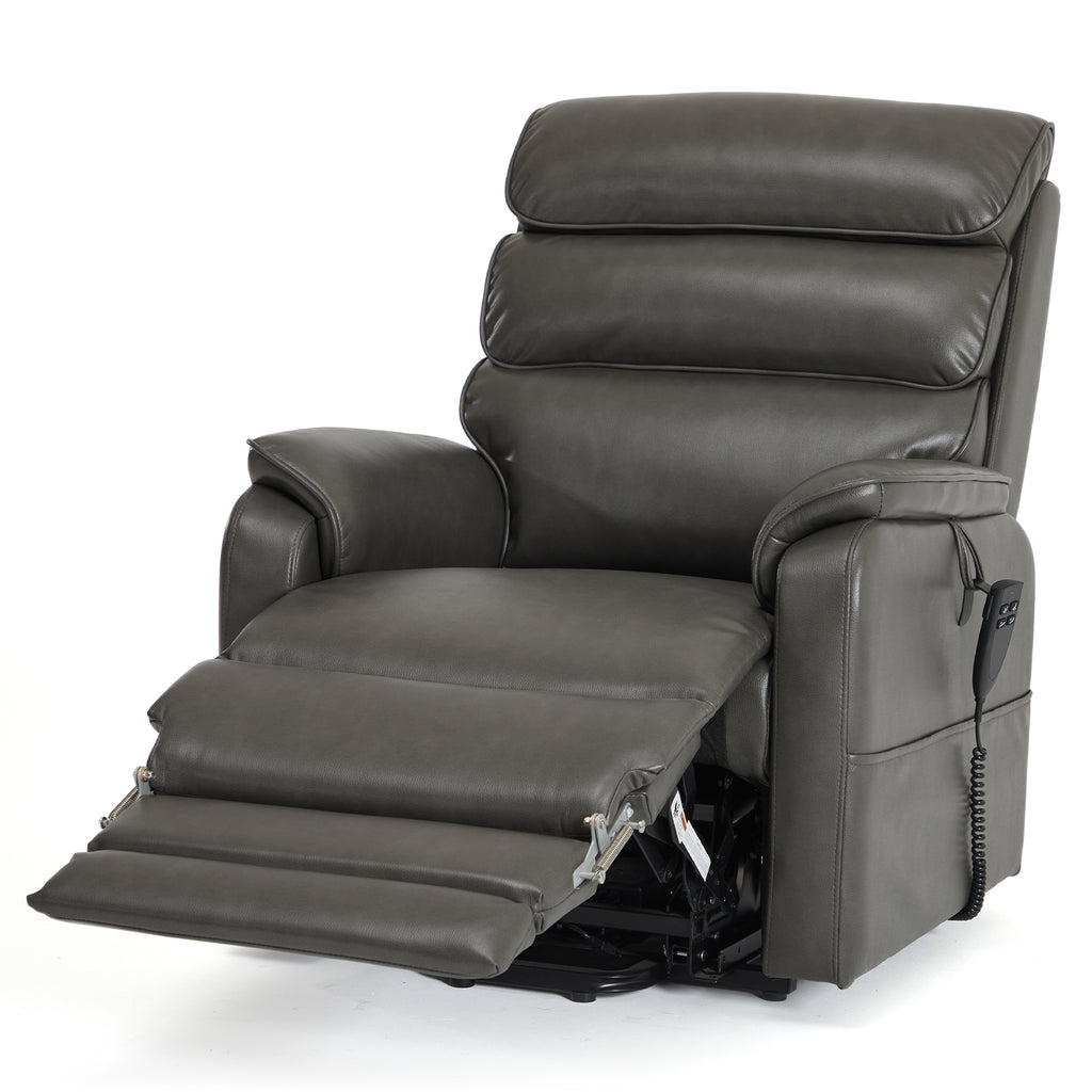 Recliner Chair For Tall People With Extended Footrest, Heat & Massage