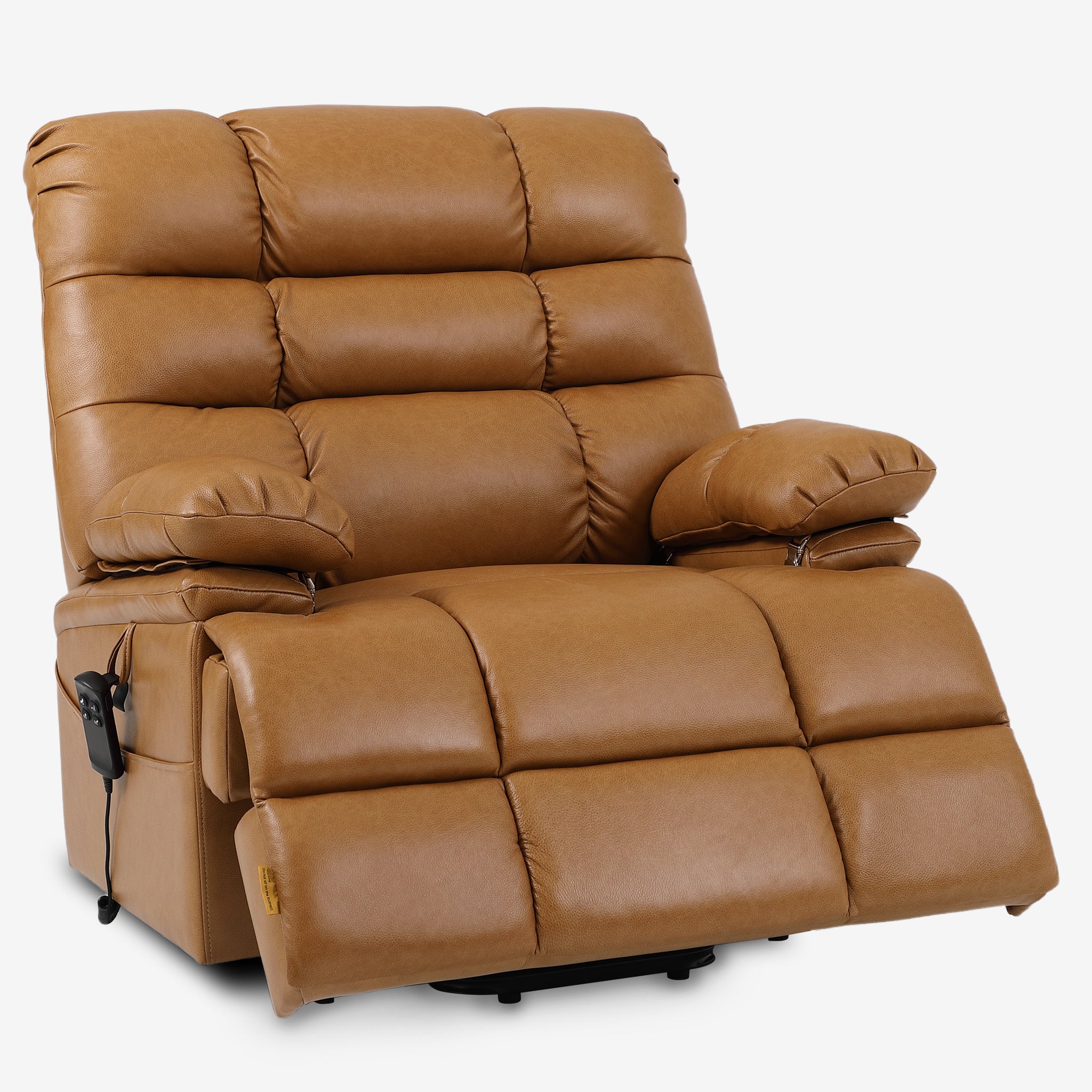 Lift Chair 500 Lb Capacity - Triple Motor, Extra Wide, Heat & Massage