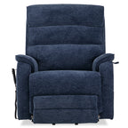 Big Tall Man Recliner With Extended Footrest, 400LB, Heat & Massage