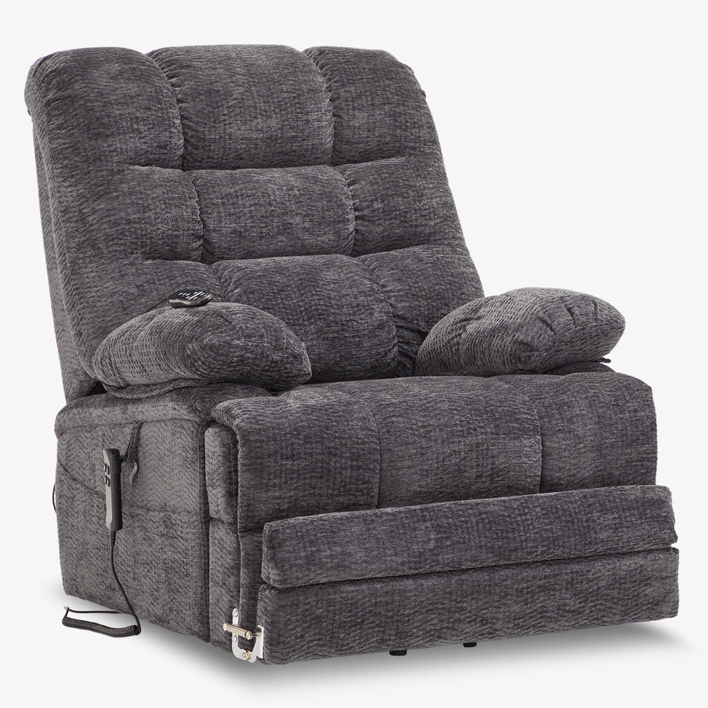 Big And Tall Lift Chair -400Lb, Heat&Massage and Infinite Position