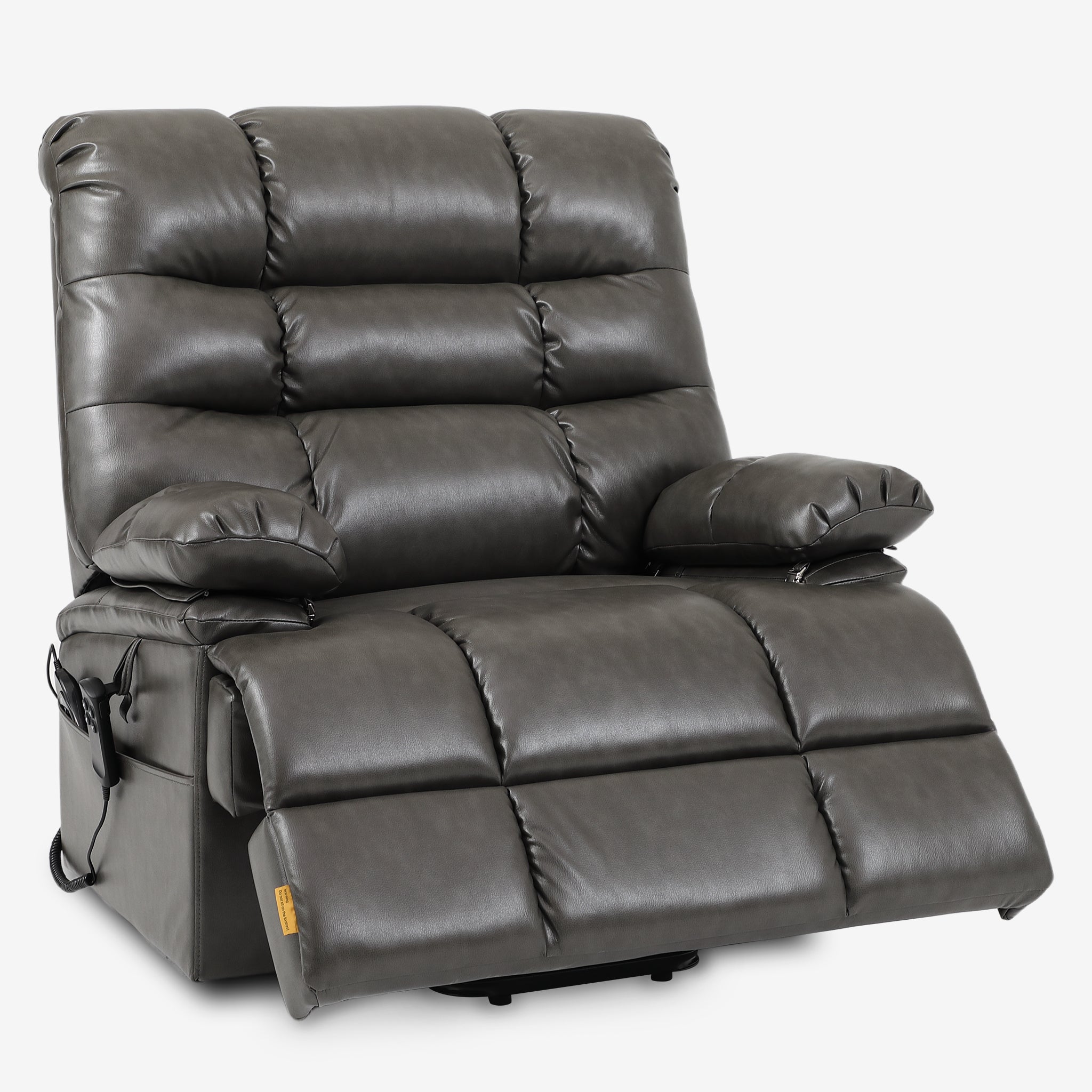 500 LB Capacity Lift Chair - Triple Motor, Extra Wide, Heat & Massage