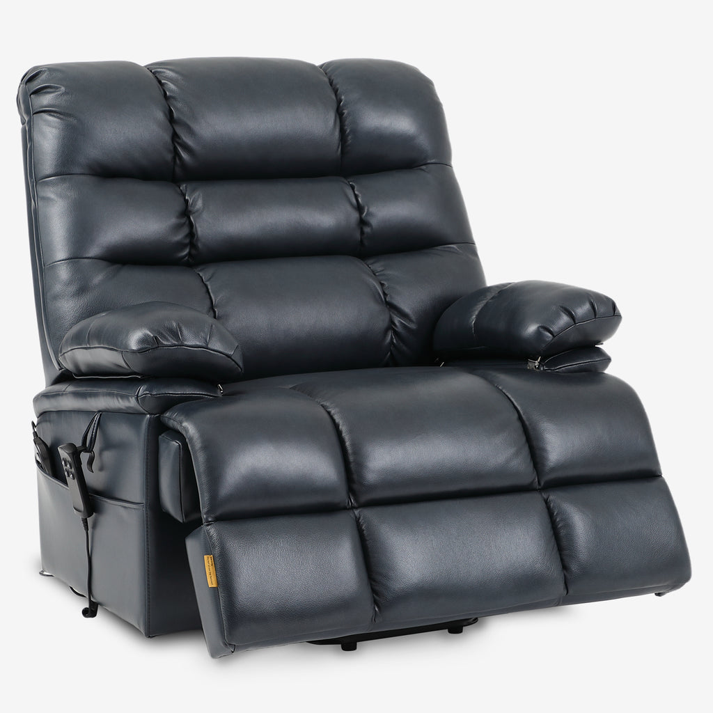 Power Lift Recliner 500 Lb Capacity - Triple Motor, Heat & Massage