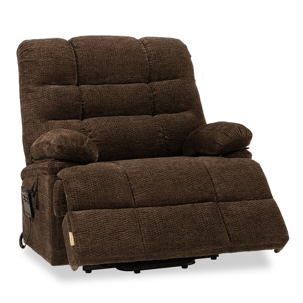 Big And Tall Recliners 500 Lbs - Extra Wide 30.5", Heat & Massage