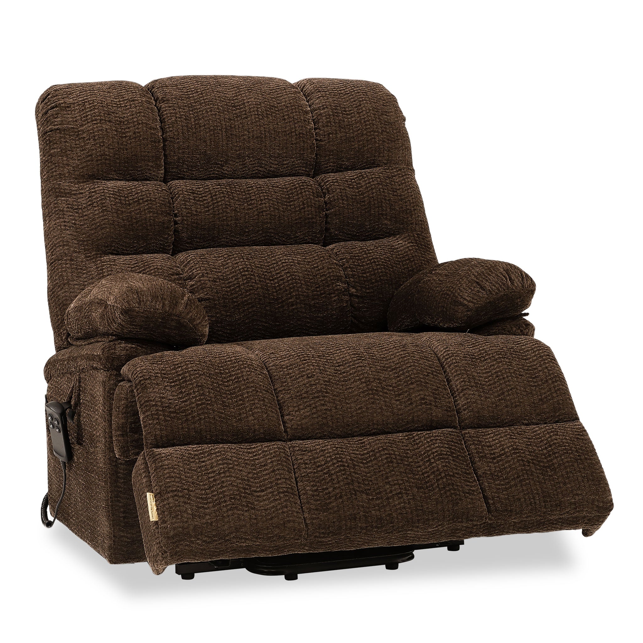 Big And Tall Recliners 500 Lbs - Extra Wide 30.5", Heat & Massage