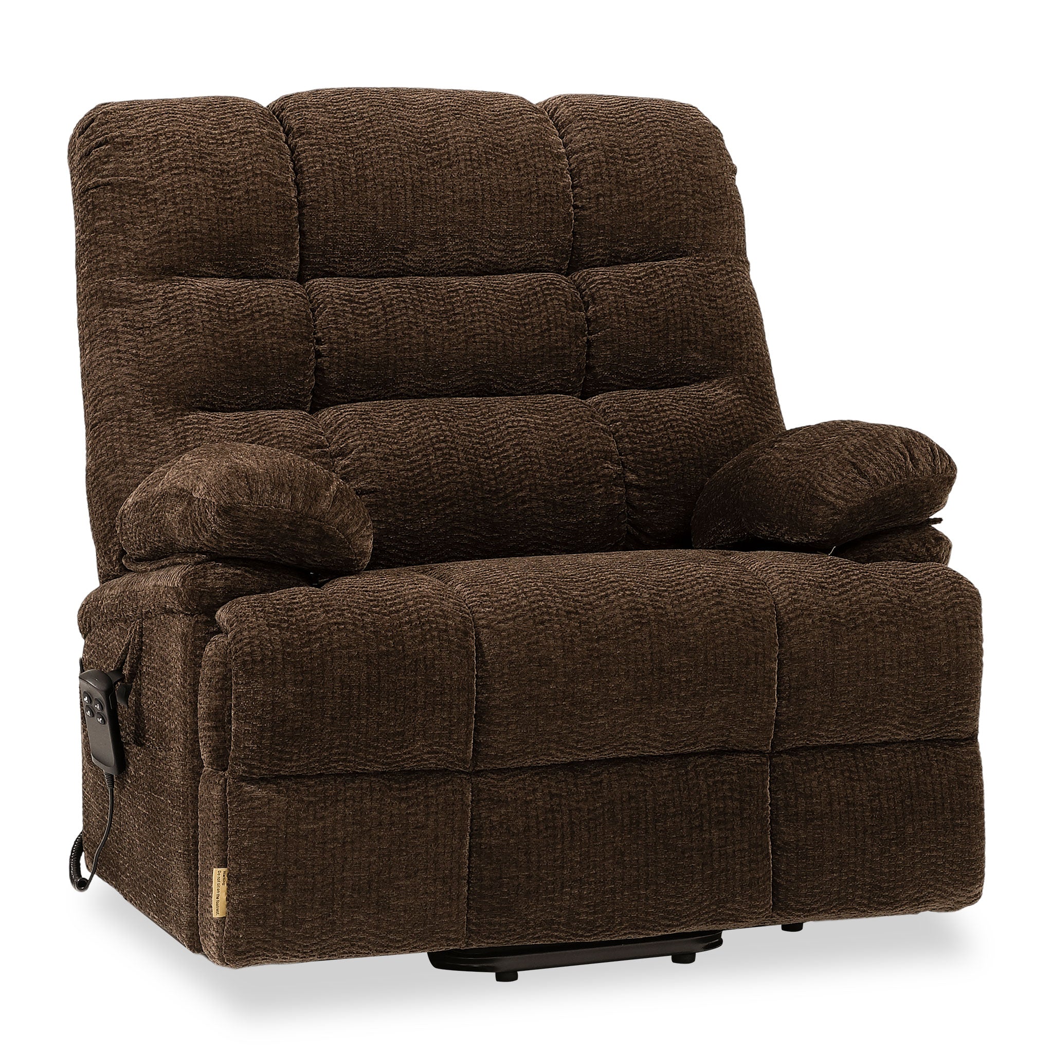 Big And Tall Recliners 500 Lbs - Extra Wide 30.5", Heat & Massage