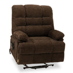 Big And Tall Recliners 500 Lbs - Extra Wide 30.5", Heat & Massage