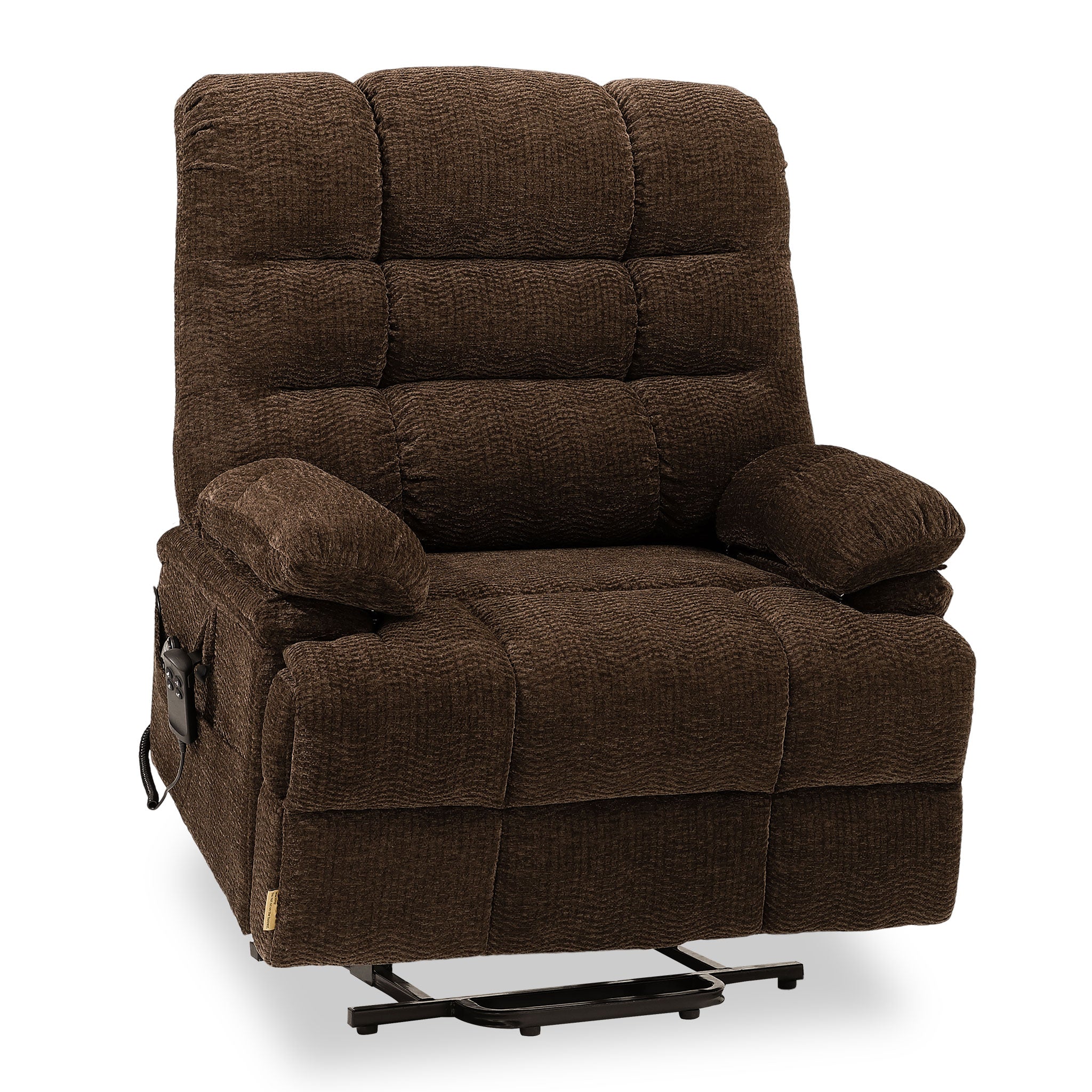 Big And Tall Recliners 500 Lbs - Extra Wide 30.5", Heat & Massage