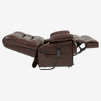 Extra Wide Heavy Duty Lift Chair - 500 LBS, 30.5" Seat, Heat Massage