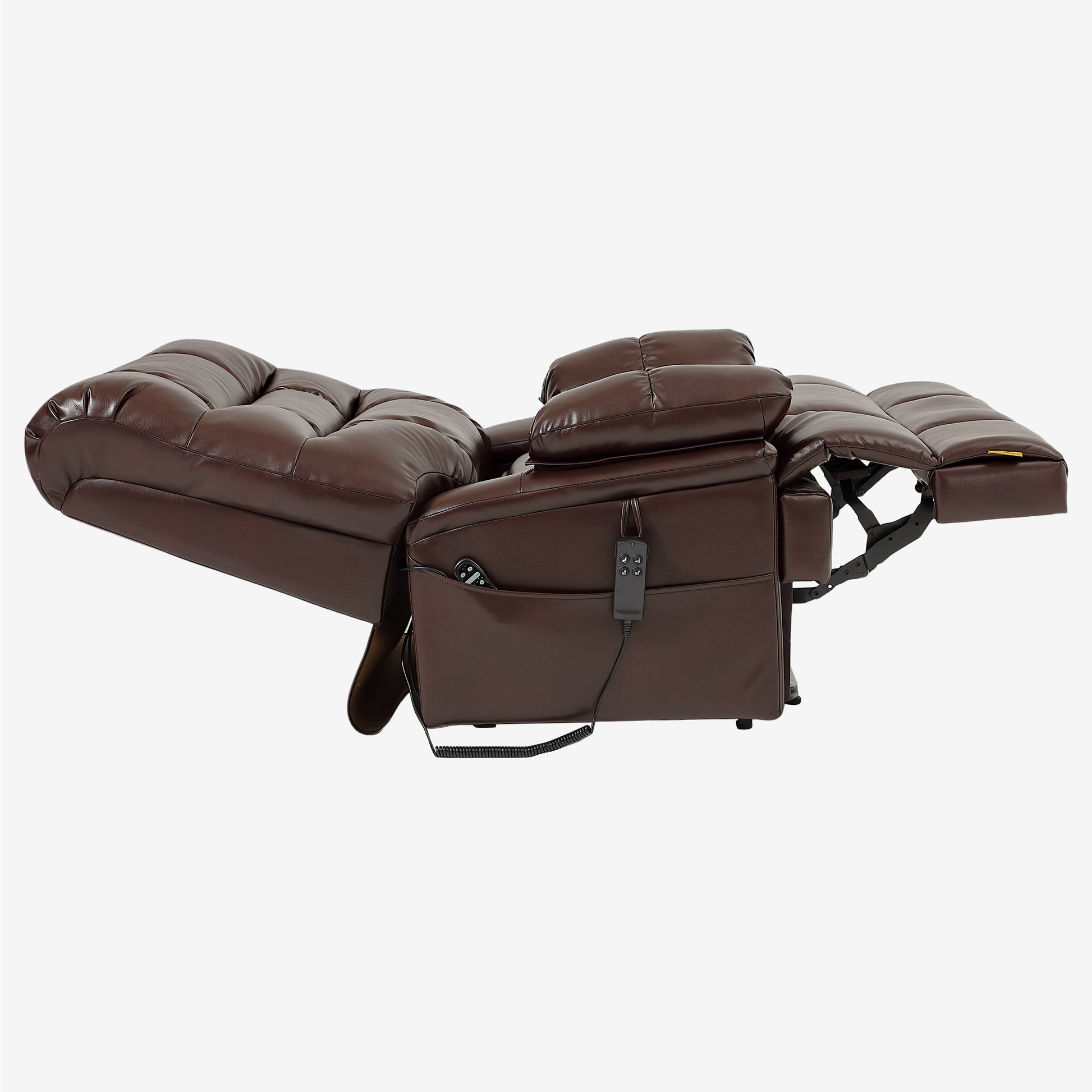 Extra Wide Heavy Duty Lift Chair - 500 LBS, 30.5" Seat, Heat Massage