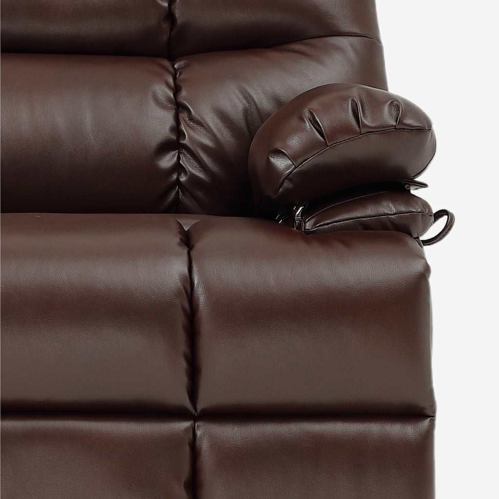 Extra Wide Heavy Duty Lift Chair - 500 LBS, 30.5" Seat, Heat Massage
