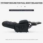 Power Lift Recliner 500 Lb Capacity - Triple Motor, Heat & Massage