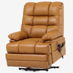 Big And Tall Recliners 400 Lbs - Extended Footrest, Heat Massage