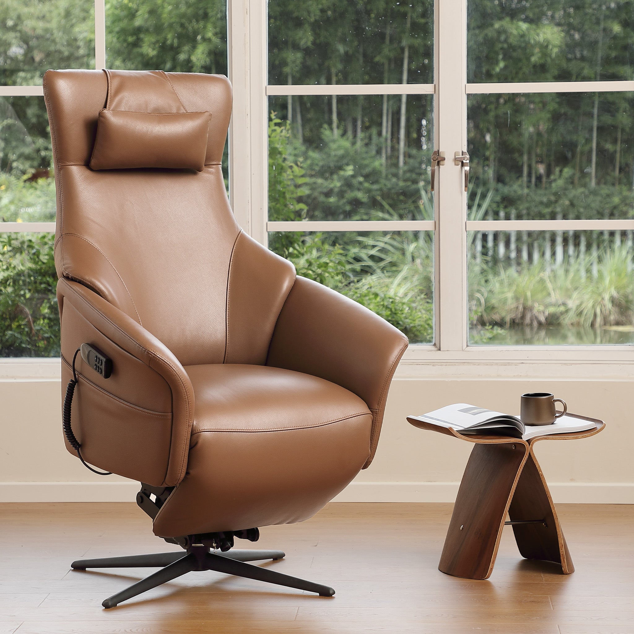 K1 Swivel Power Lift Recliner Chair With Magnetic Remote