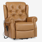 Leather Power Lift Recliner – Dual Motor & Infinite Position