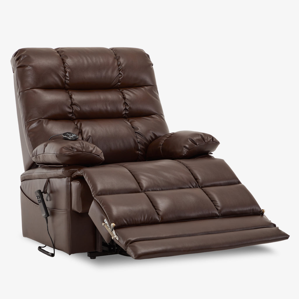 Big And Tall Recliners - 400Lb, Heat&Massage and Infinite Position